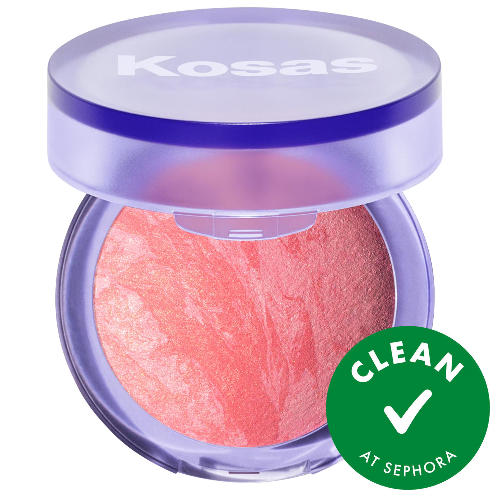 Kosas Blush is Life Baked Talc-Free Dimensional + Brightening Blush Blissed 0.16 / 4.5 g | Sephora (US)
