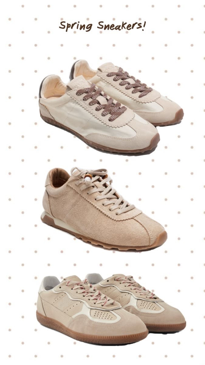 The cutest low profile sneakers ever!! 

Spring Shoes | Spring | Shoe Haul | Sneakers | Spring Fashion

#springshoes #spring #shoehaul #sneakers #springfashion