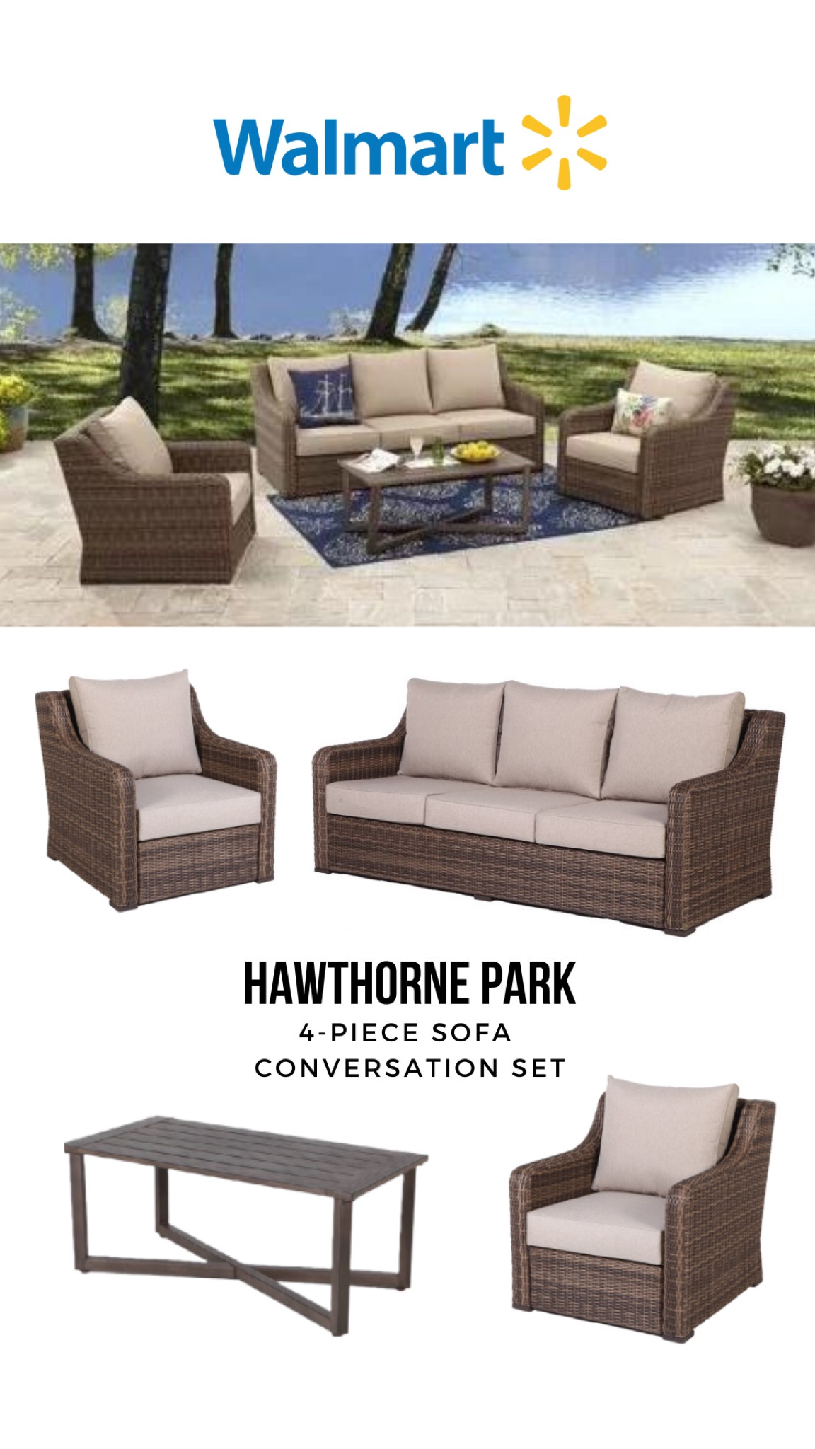 Better homes and gardens best sale patio furniture hawthorne park