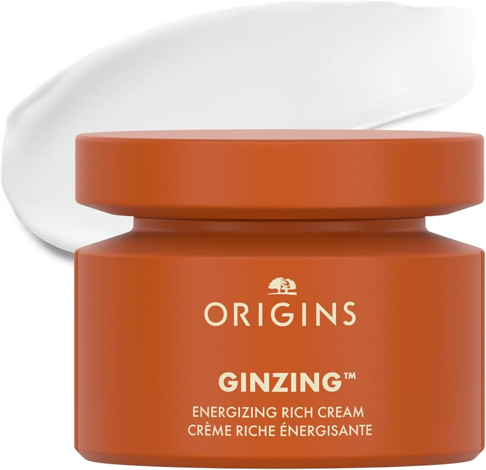 Origins GinZing Energizing Rich Cream | Face Moisturizer for Dry Skin with Niacinamide, Caffeine,... | Amazon (US)