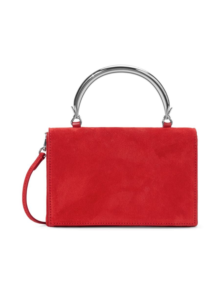 Arc Suede Top Handle Bag | Saks Fifth Avenue