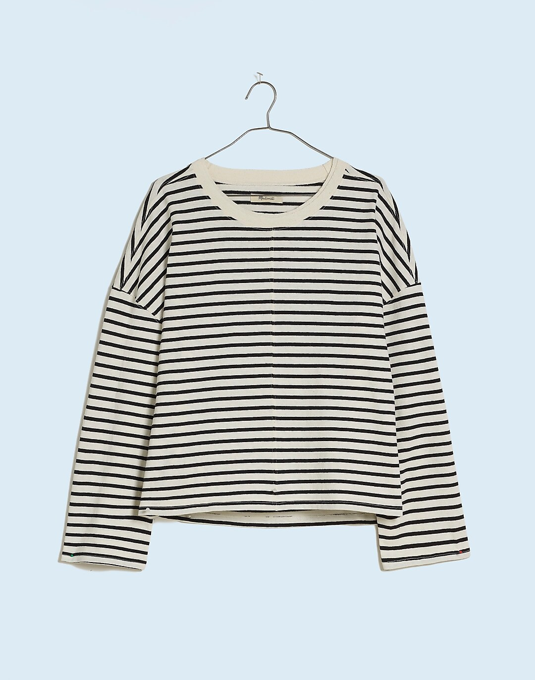 Easy Long-Sleeve Rugby Tee in Contrasting Stripe | Madewell