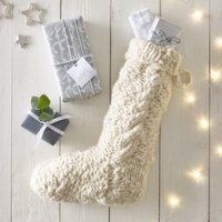 Cable Knit Stocking | The White Company (US & CA)