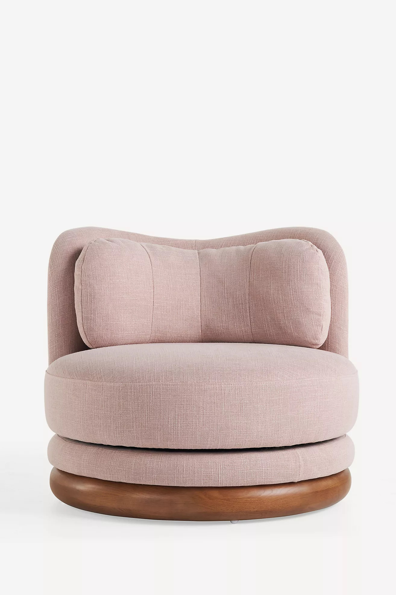 Norris Linen Swivel Chair | Anthropologie (US)