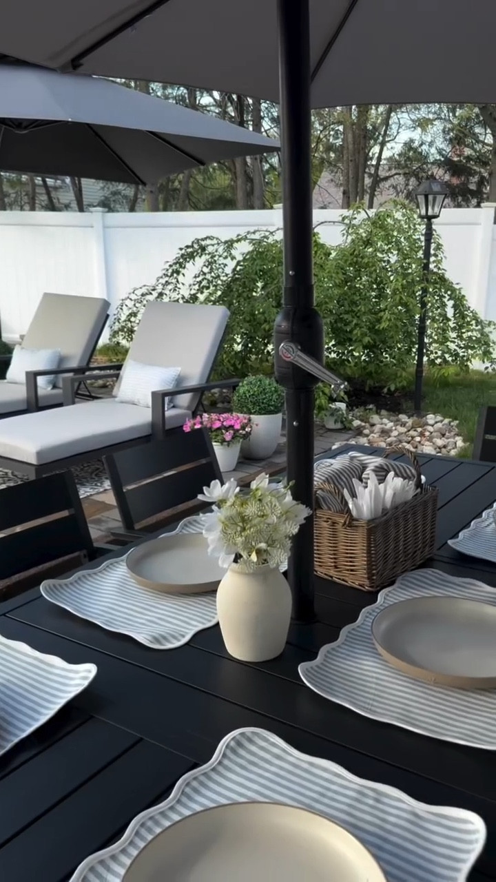  Get spring ready with @wayfair 🌸☀️ Their wide collection of outdoor seating makes it so easy to turn your backyard into the perfect spring escape ✨ I am loving our new loungers, table (which seats 10pp!!), sofa set, and umbrella.
. #outdoor #wayfair #backyardgoals

#LTKSeasonal #LTKHome