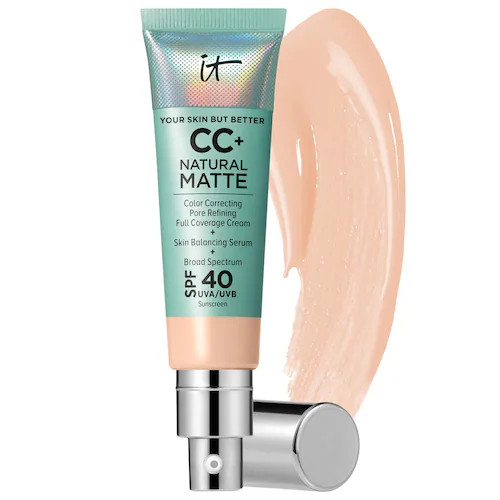 IT CosmeticsCC+ Cream Natural Matte Foundation with SPF 40 | Sephora (CA)