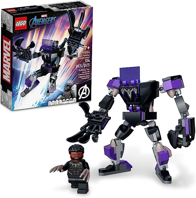 LEGO Marvel Black Panther Mech Armor 76204 Building Kit; Collectible Mech and Minifigure for Supe... | Amazon (US)