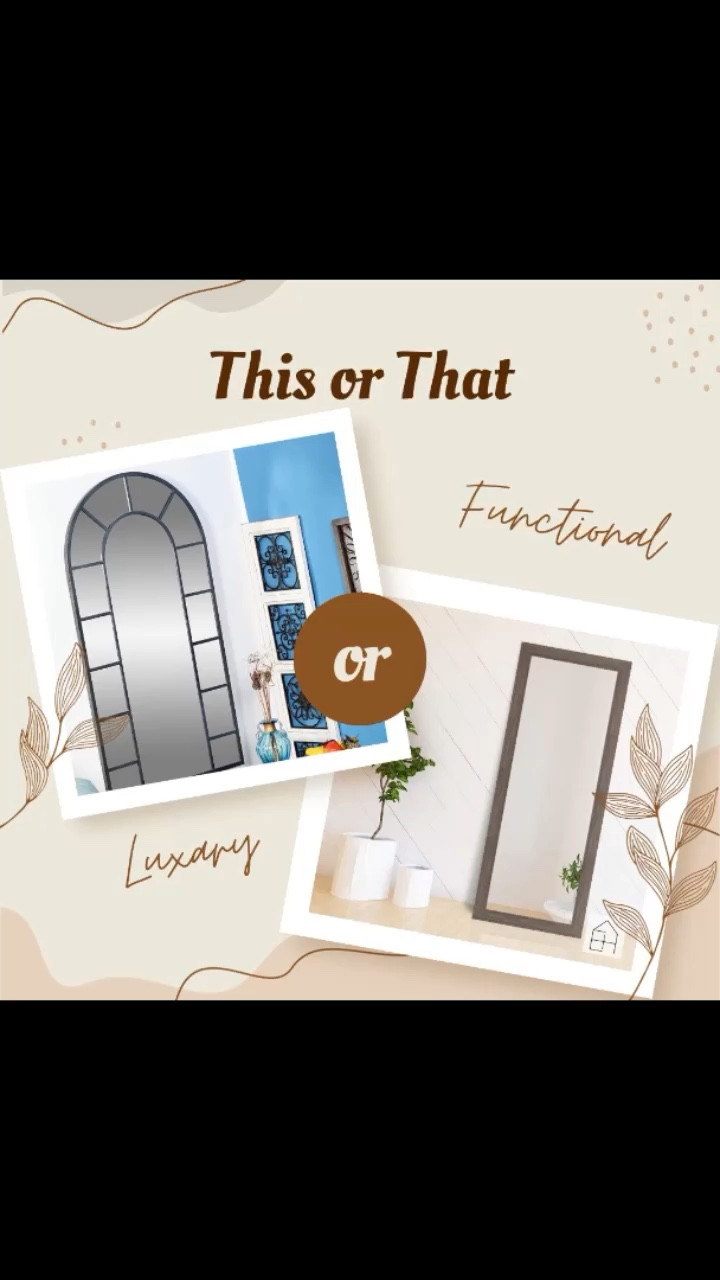 The Mirrors we used in our Modern Mid Century Home renovation 💪🏼🤩 #design #modern #midcentury #homedecor

#LTKhome #LTKsalealert #LTKVideo