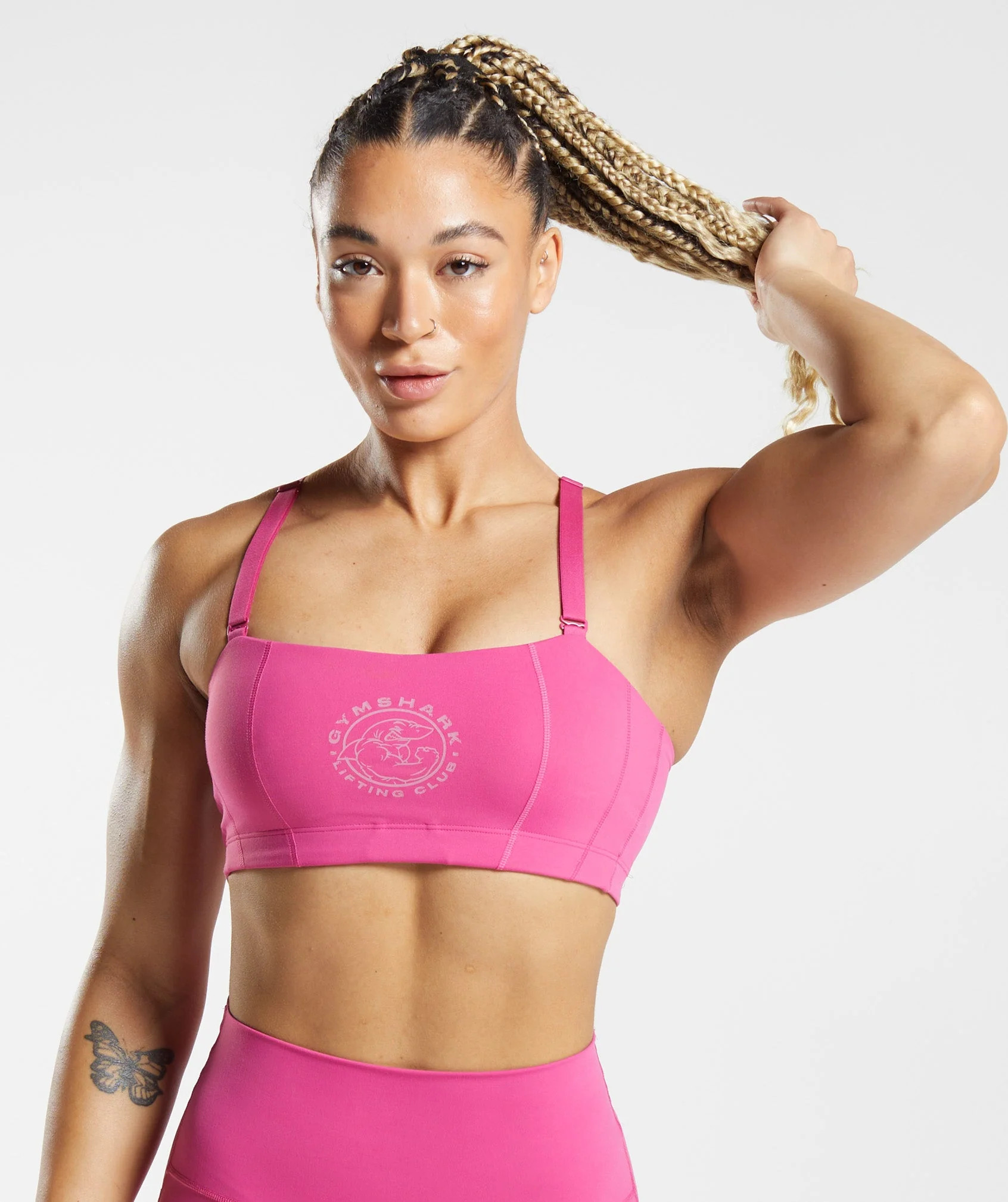 Gymshark Legacy Sports Bra - Deep Pink | Gymshark (Global)