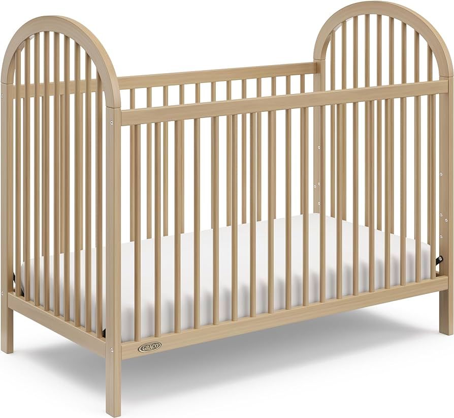 Graco Olivia 3-in-1 Convertible Crib (Driftwood) – GREENGUARD Gold Certified, Converts to Toddl... | Amazon (US)