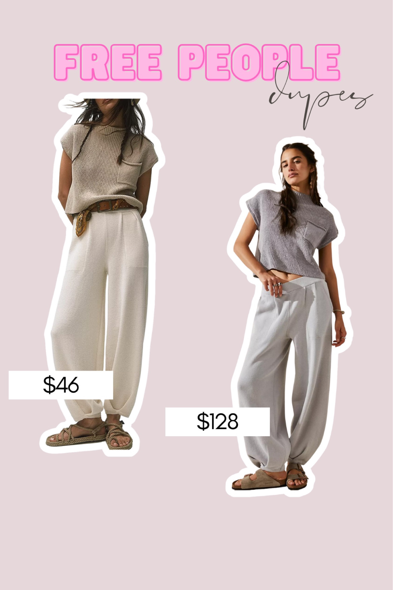 #FreePeopleDupe Freya set

#LTKunder100 #LTKstyletip #LTKfit