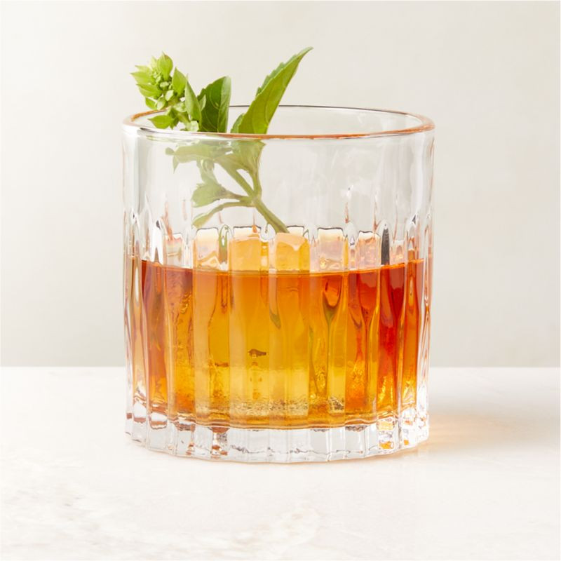 Clarion Modern Double Old-Fashioned Glass + Reviews | CB2 | CB2