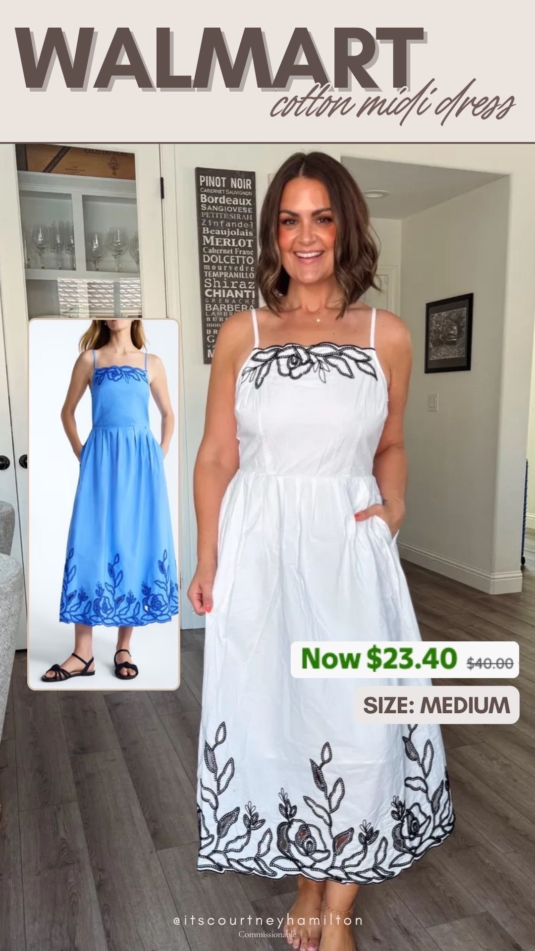 Cotton Midi Dress from Walmart is on sale for $23! I am wearing a medium! 

Sale alert, fall fashion, watchnow, finds under 50, casual outfit, Courtney Hamilton

#LTKSeasonal #LTKootd #LTKSaleAlert