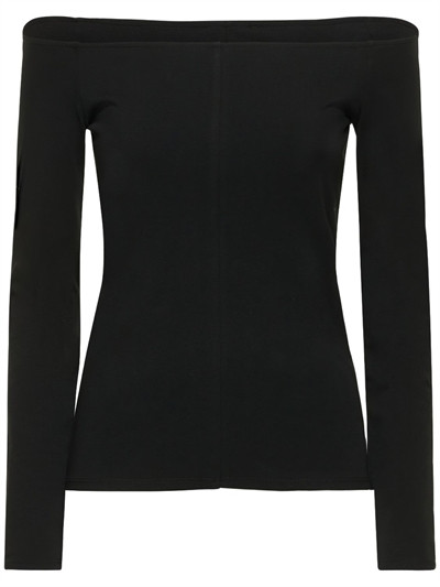 Vea stretch cotton off-the shoulder top | Luisaviaroma