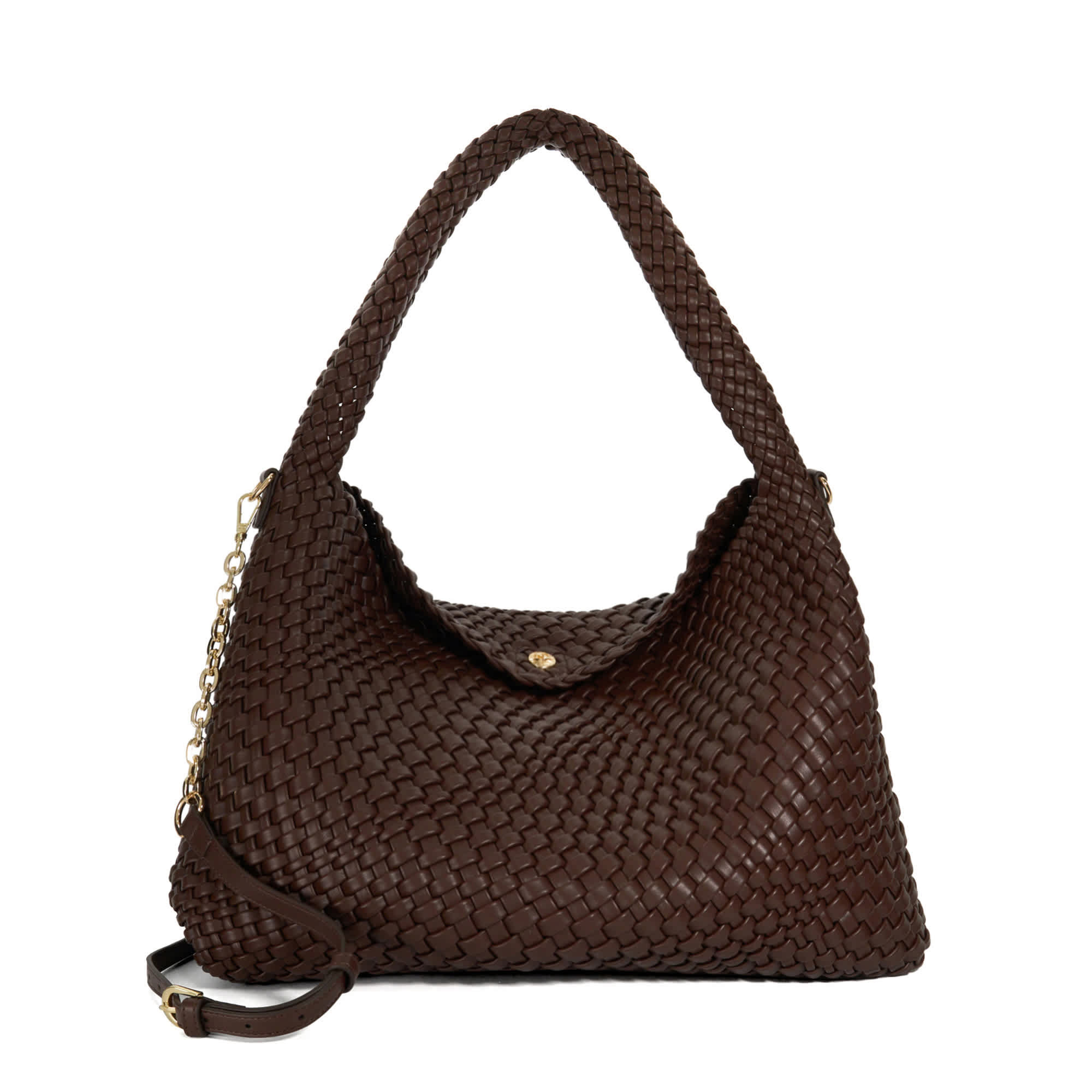Deliberate L Woven Shoulder Bag | Dune (EU)