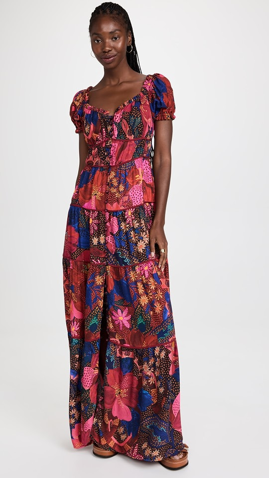 Mixed Snake Garden Maxi Dress | Shopbop