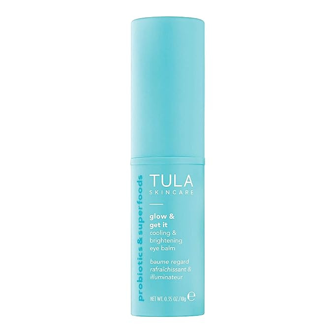 TULA Skin Care Glow & Get It Cooling & Brightening Eye Balm | Dark Circle Under Eye Treatment, In... | Amazon (US)