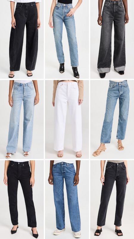 My most worn jeans from Shopbop! I wear 26 in all these 

#LTKstyletip #LTKSeasonal