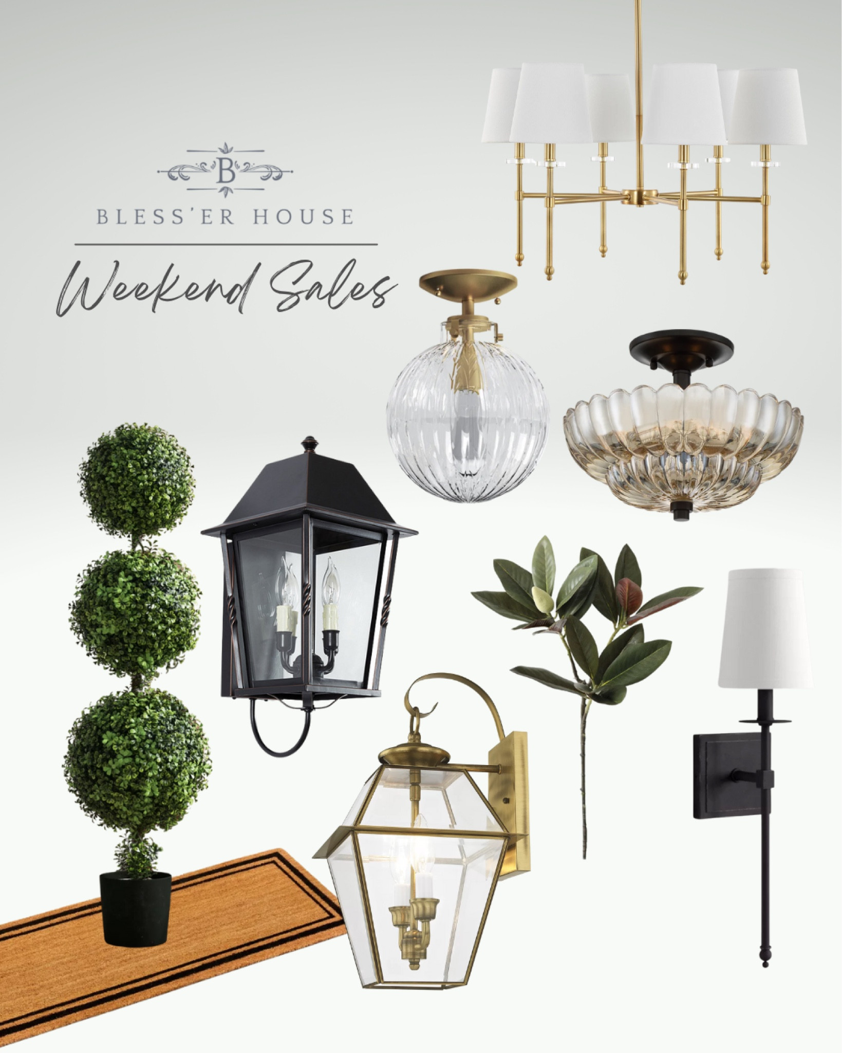 Weekend sale finds! 
Afloral 20% off site wide!

#VintageLighting #FlushMount #VintageFlushMount #KitchenChandelier #DiningroomChandelier #WallSconce #BlackSconce #MagnoliaStems #AFloralCell #BoxwoodTopiaryOutdoorTrees #OutdoorSconce #OutdoorLighting #OutdoorLight 

#LTKsalealert #LTKhome #LTKSeasonal