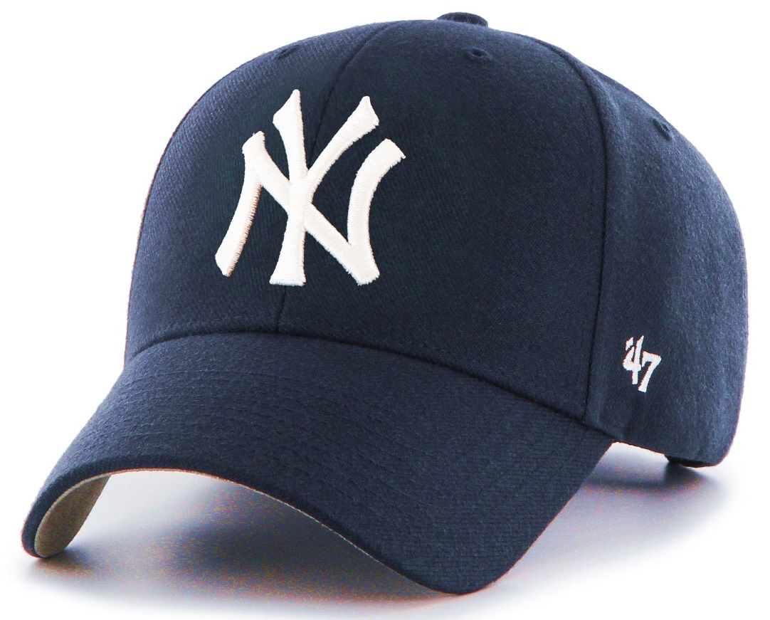 Yankees '47 MVP Navy Blue Hat Cap Adult Mens Adjustable | Walmart (US)
