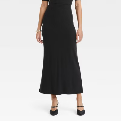 Women's Knit Maxi Skirt - A New Day™ | Target