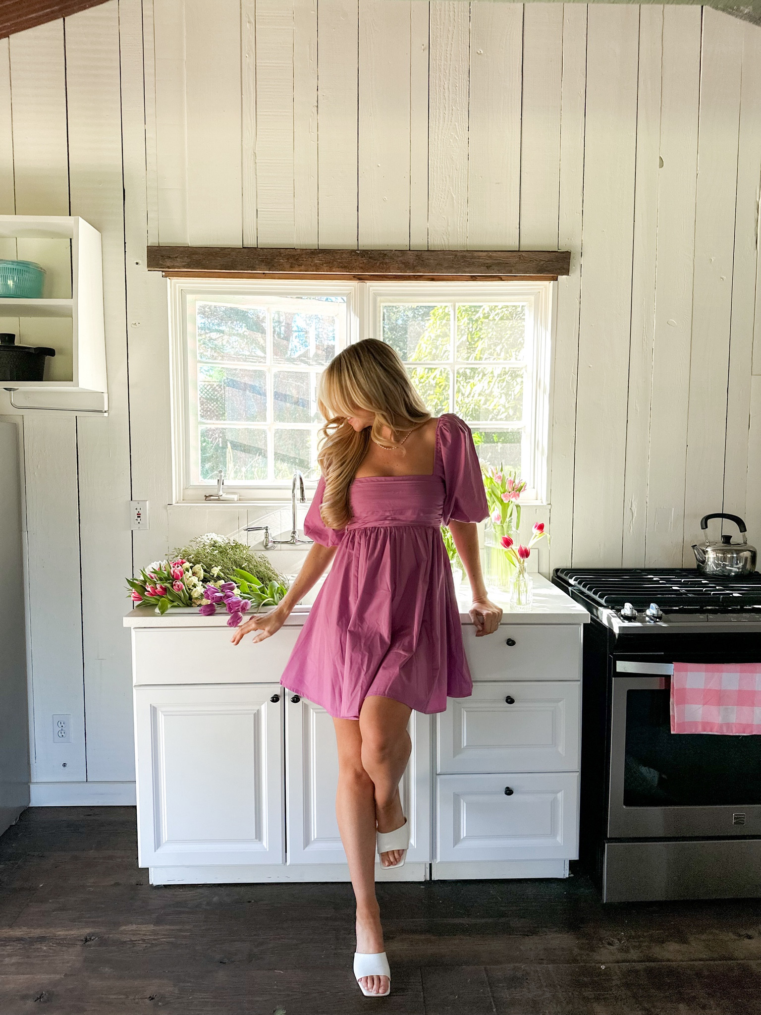 Abercrombie spring dress 💗🌸

#LTKsalealert #LTKfindsunder100 #LTKSeasonal