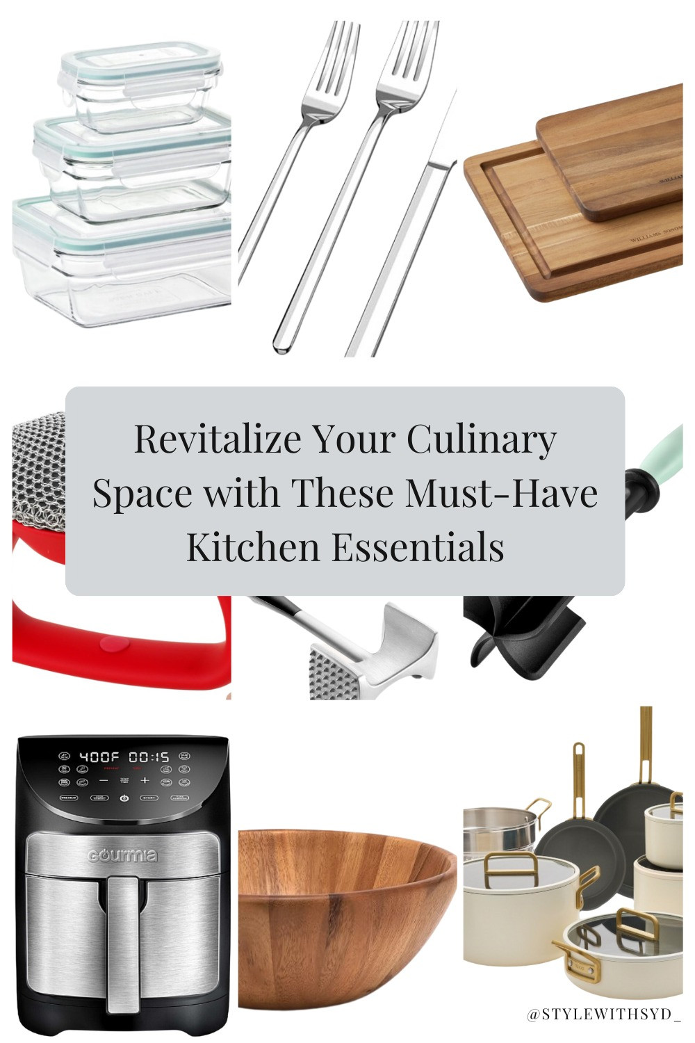 Update your culinary space with these must have kitchen essentials. Easy, efficient and sustainable products!  

 

#LTKWatchNow #LTKHome #LTKFindsUnder100