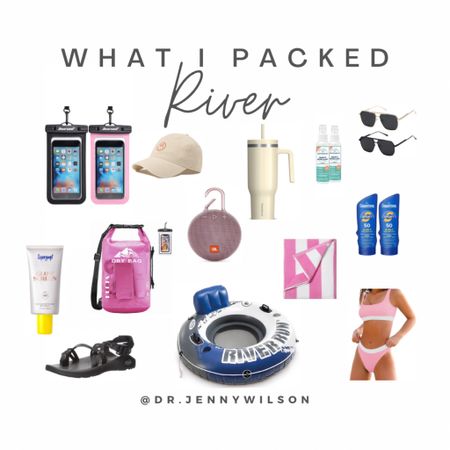 What I packed for my river trip. River trip essentials/necessities/checklist. Floating the River. #swimsuit #tube #facesunscreen #highwaistedswimsuit #amazon 

#LTKfamily #LTKtravel #LTKswim