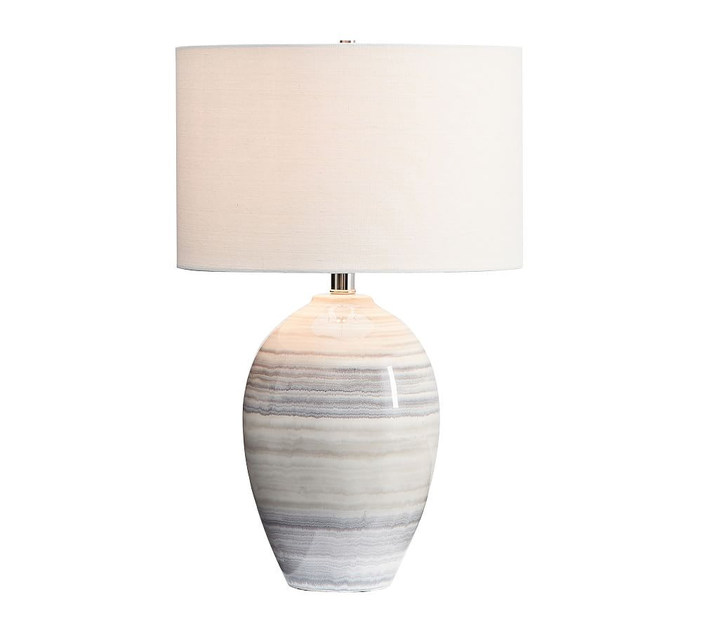Hadley Ceramic Table Lamp | Pottery Barn (US)