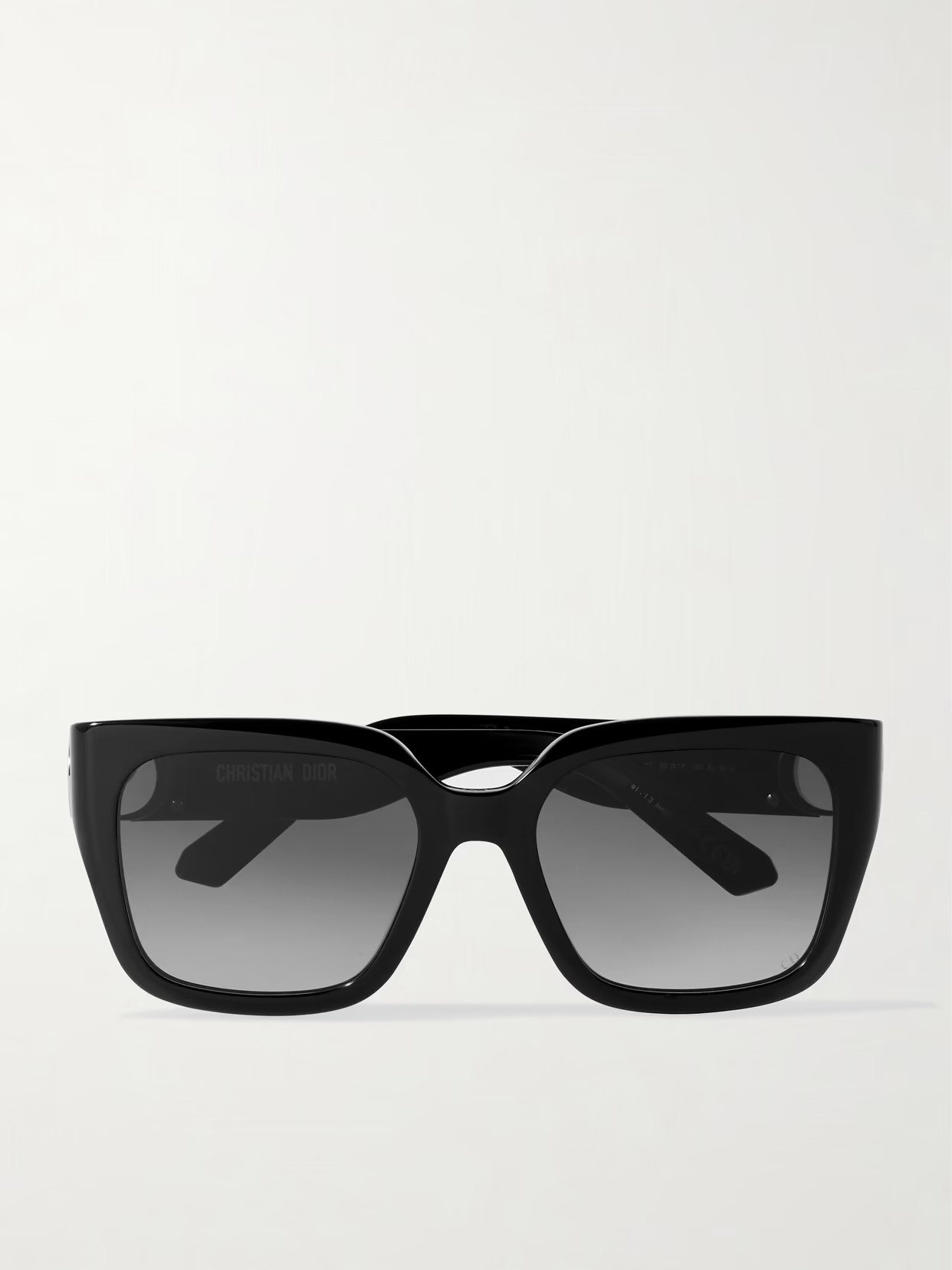 DIOR Eyewear - 30montaigne S8u Oversized Cat-eye Acetate Sunglasses - Black | NET-A-PORTER (US)
