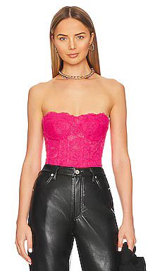 Bardot Oskar Bodysuit in Hot Pink from Revolve.com | Revolve Clothing (Global)