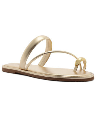 Women's Pamela Toe Ring Flat Sandals | Macy's
