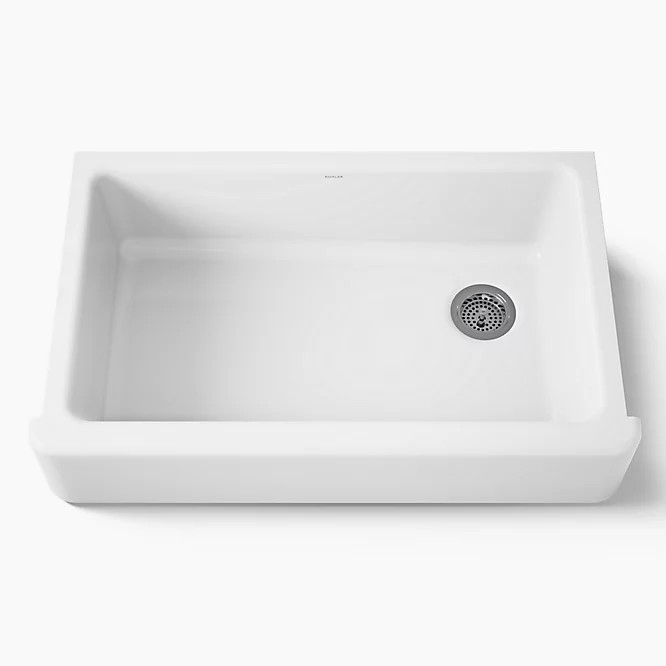 35-3/4" undermount single-bowl farmhouse kitchen sink | Kohler