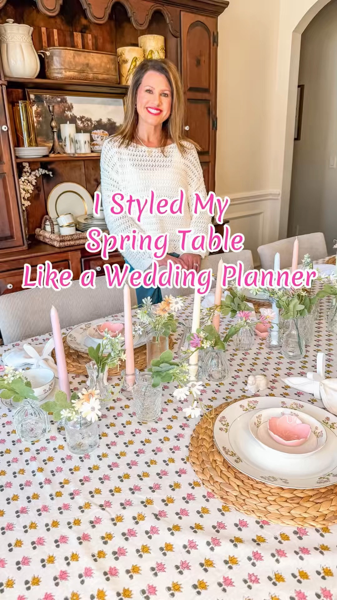I took some inspiration from the wedding industry to set my spring table. 

#LTKSeasonal #LTKHome #LTKSpringSale