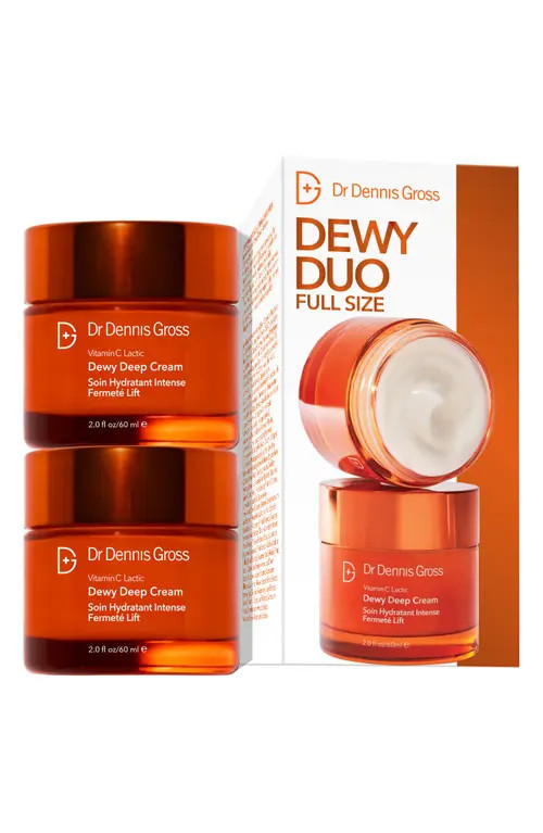 Dr. Dennis Gross Skincare Vitamin C Lactic Dewy Deep Cream Duo $154 Value at Nordstrom | Nordstrom