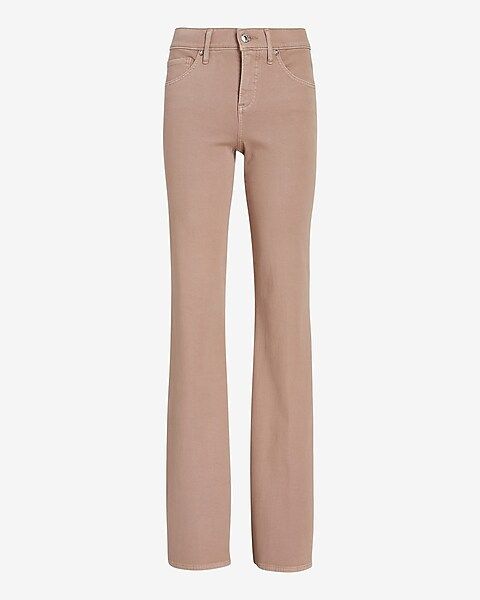 Mid Rise Mauve 70s Flare Jeans | Express
