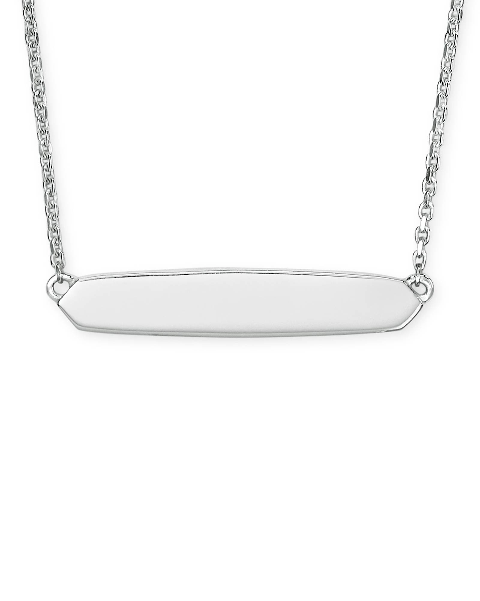 Mattie Bar Pendant Necklace in Sterling Silver | Kendra Scott