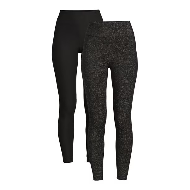 No Boundaries Juniors’ Sueded Ankle Leggings, 2-Pack - Walmart.com | Walmart (US)