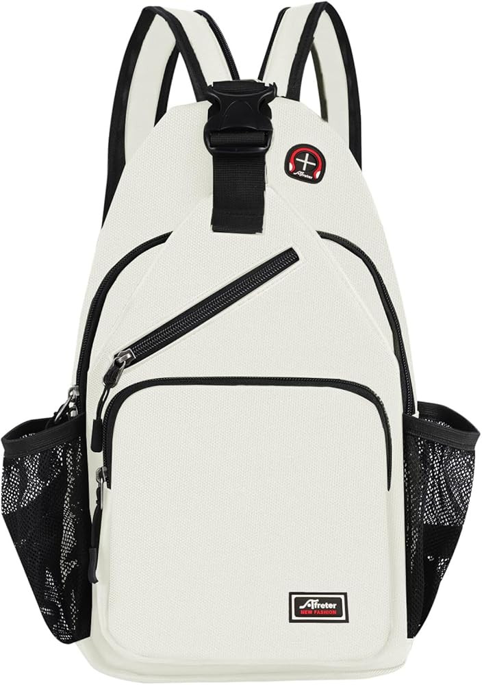 Crossbody Sling Backpack Men and Women Sling Bag Shoulder Backpack Travel Hiking Chest Bag Daypac... | Amazon (US)