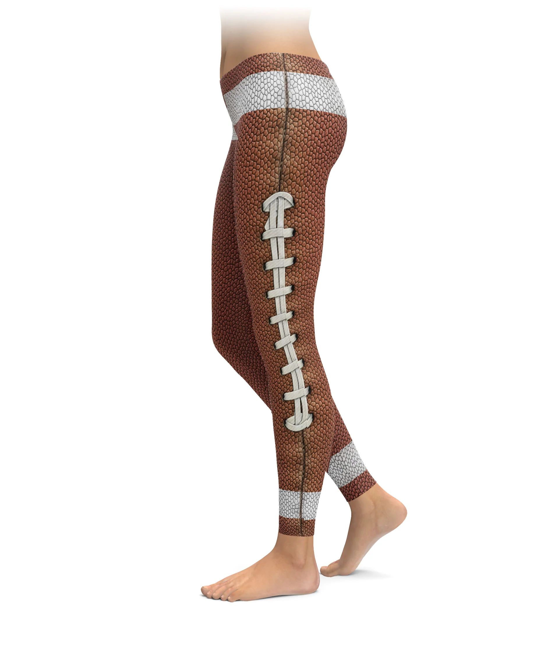 Football Texture Leggings | Brave New Look