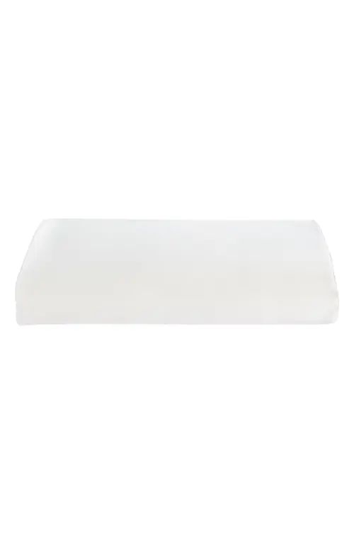 Lunya Washable Silk Fitted Sheet in Tranquil White at Nordstrom, Size Queen | Nordstrom