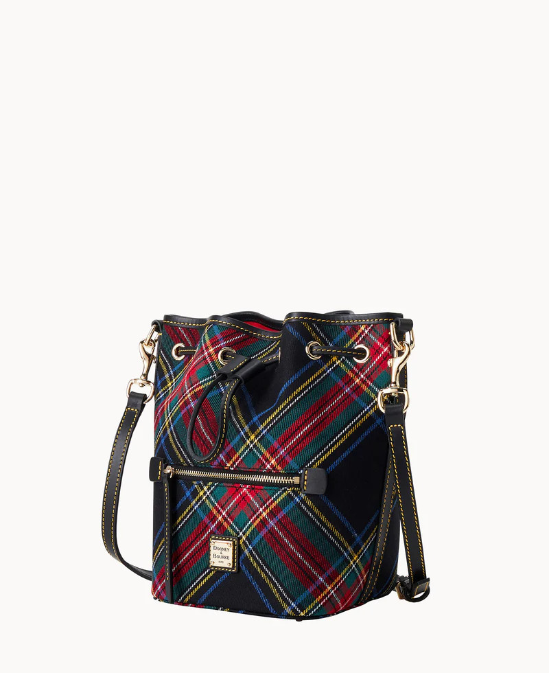 Tartan Small Drawstring Crossbody | ILoveDooney