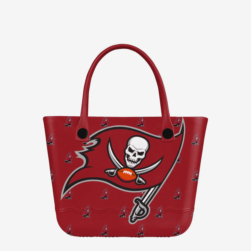 Tampa Bay Buccaneers Big Logo Mini Print Tailgate Tote Bag | FOCO inc