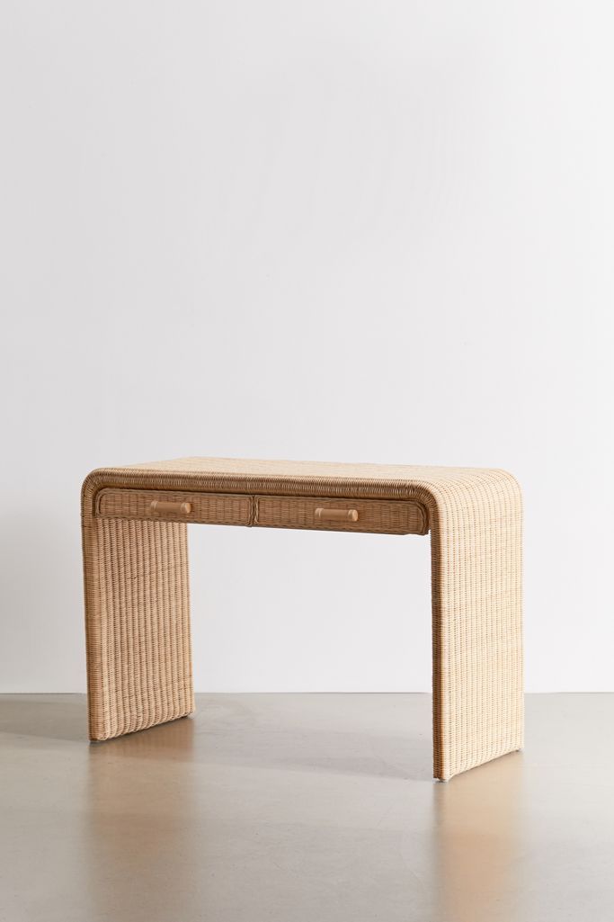 Marisol Rattan Desk | Urban Outfitters (US and RoW)