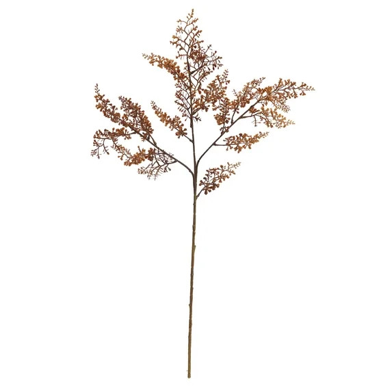 My Texas House Fall Faux Fern Stem, Brown, 29.5" | Walmart (US)