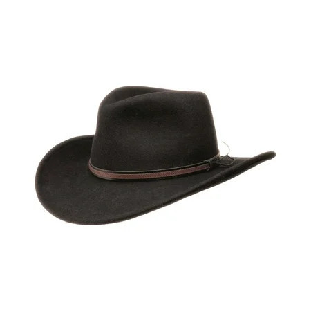 Black Creek Men s Crushable Felt Cowboy Hat - BC2004 | Walmart (US)