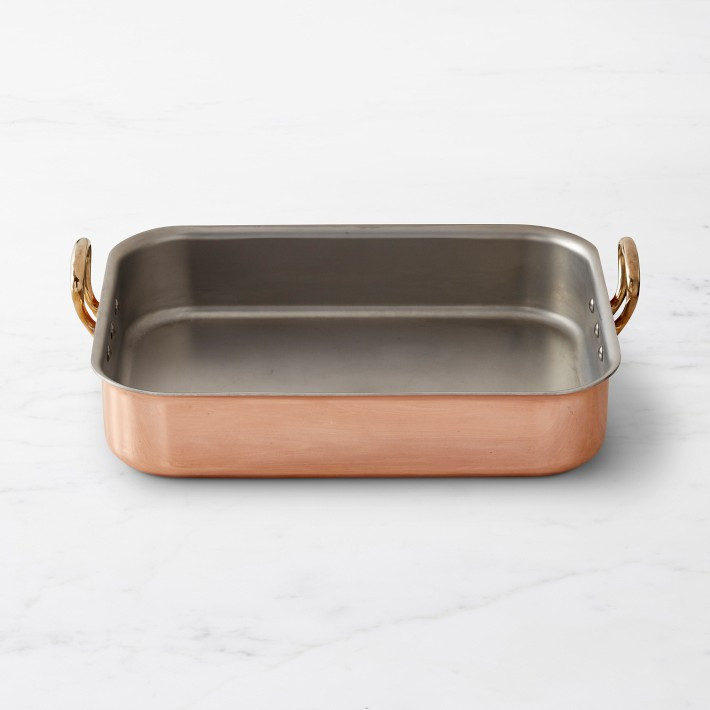Mauviel  Copper Tri-Ply Roasting Pan | Williams-Sonoma