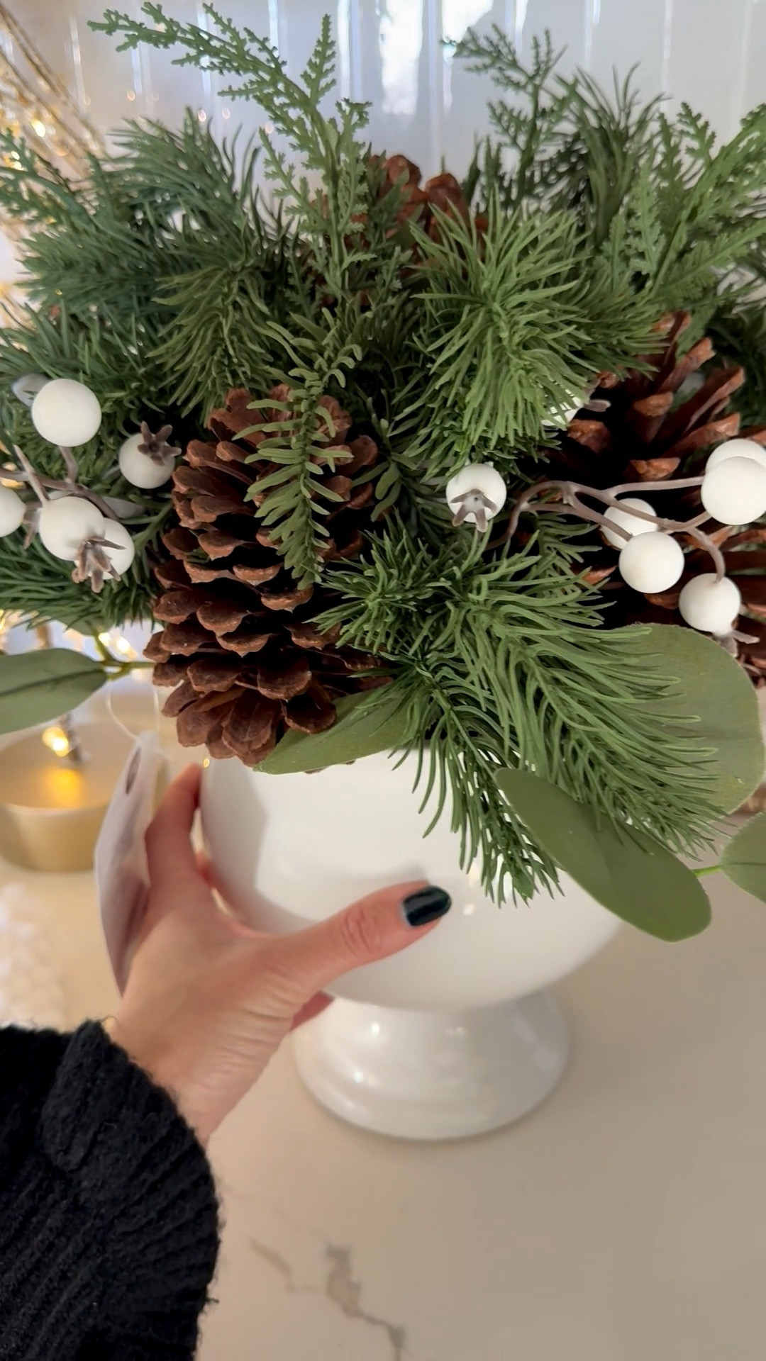 Potted plant!😍 Heavy and full from Walmart. 

#LTKHoliday #LTKHome #LTKSeasonal