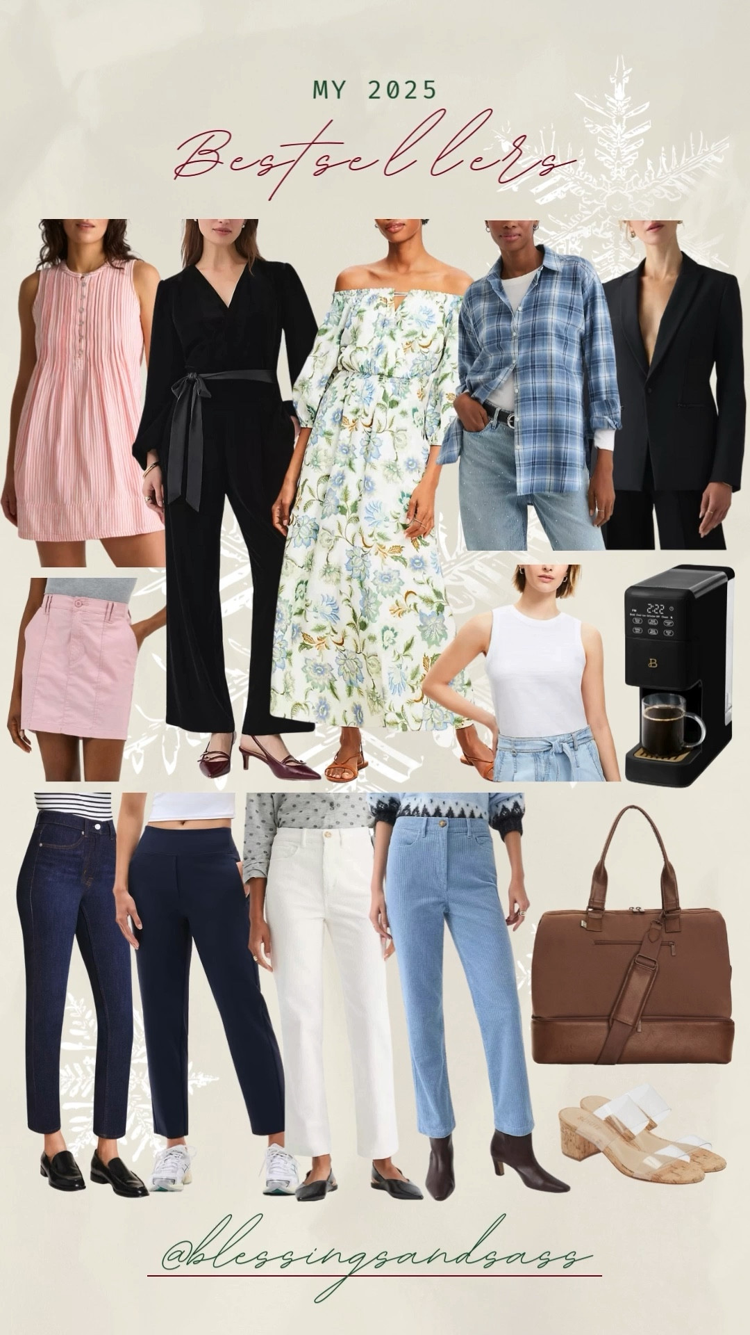 My 2025 bestsellers!! 

Women’s fashion, winter fashion, winter style, winter outfits, winter outfit inspo, winter ootd, trendy fashion, chic style, holiday fashion, holiday style, fashion over 40, fashion over 50




#LTKOver40 #LTKHoliday #LTKootd