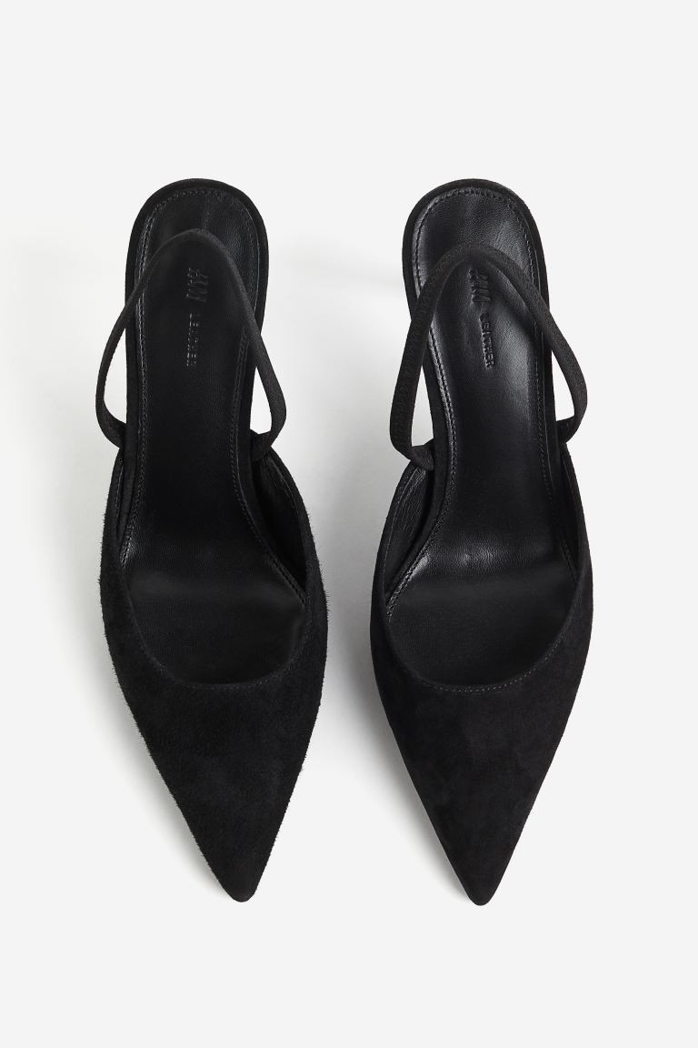 Suede slingbacks | H&M (UK, MY, IN, SG, PH, TW, HK)
